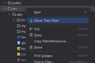 How to use the JetTreeMark plugin from folder context menu